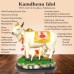 Kamdhenu Cow with Calf Resin